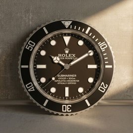 Rolex Submariner Wall Clock – Diver Watch Look in Black, Blue or Green | Gift for Men | 3D Print