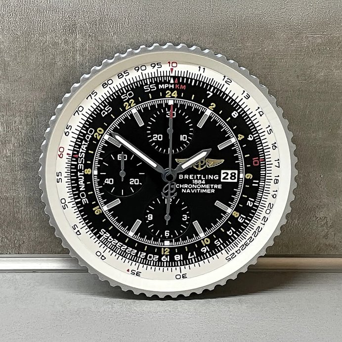 Breitling Navitimer World Wall Clock - Gift for Men | 3D Print 1